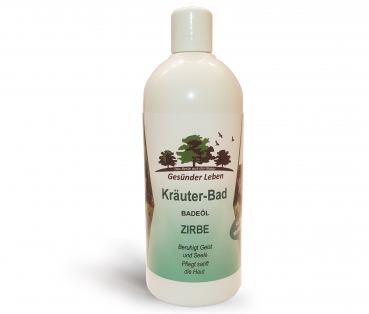 Gruber-Natur Kräuter Bad Badeöl Zirbe 500 ml